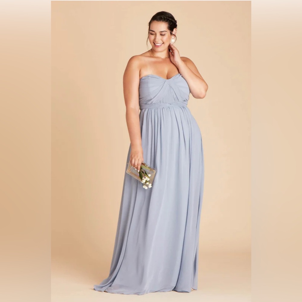 Birdy Grey Grace Convertible Dress - Dusty Blue Size S